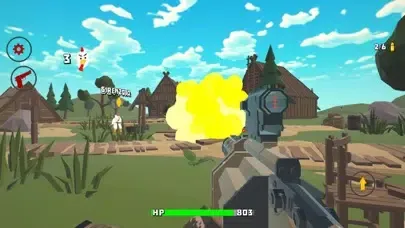 Chicken Offline - Gun Game 2 Ekran Görüntüleri